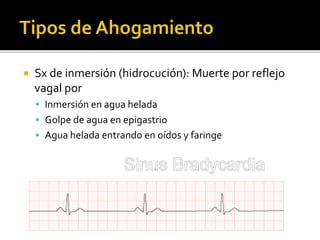 Asfixia por ahogamiento | PPTX