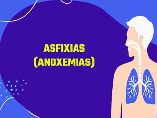 ASFIXIAS
(ANOXEMIAS)
 