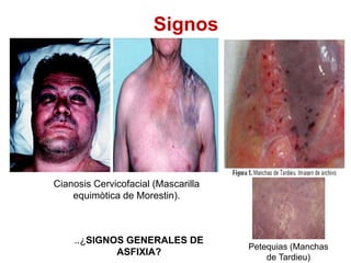 Manejo básico de afixias mecánicas y tratamiento | PPTX