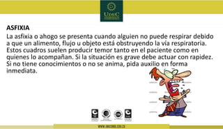 Asfixia y ahogamiento | PPTX