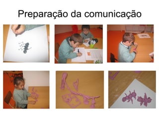 Preparação da comunicação
 