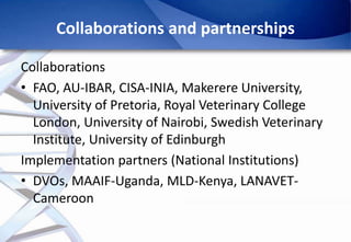 Epidemiology of African Swine Fever: A prerequisite to control