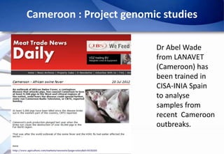 Epidemiology of African Swine Fever: A prerequisite to control