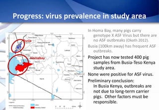 Epidemiology of African Swine Fever: A prerequisite to control