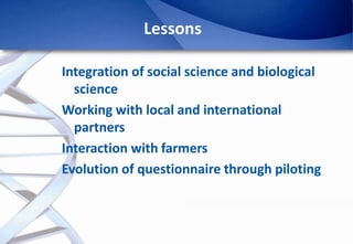 Epidemiology of African Swine Fever: A prerequisite to control