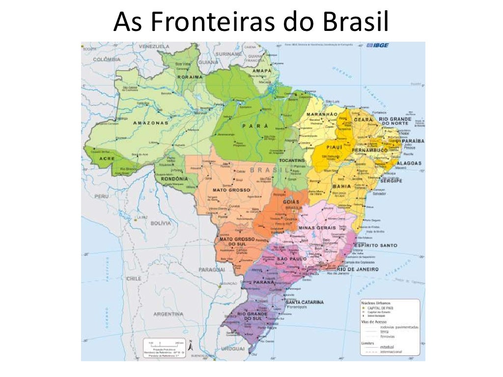 Sobre As Caracteristicas Territoriais Do Brasil é Correto Afirmar Que
