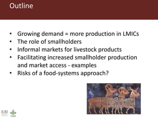 Scaling up animal source food production to sustainably meet growing demand in developing countries 