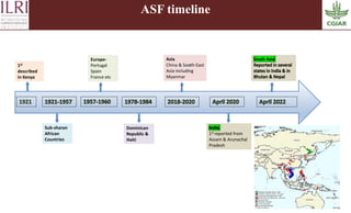 African swine fever: A most important transboundary animal disease of pigs of recent times in India and lessons learnt for addressing other exotic transboundary animal diseases