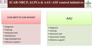 African swine fever: A most important transboundary animal disease of pigs of recent times in India and lessons learnt for addressing other exotic transboundary animal diseases