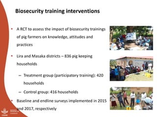 African swine fever prevention and control research in Uganda (2011-2018)