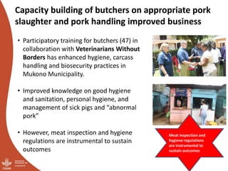 African swine fever prevention and control research in Uganda (2011-2018)