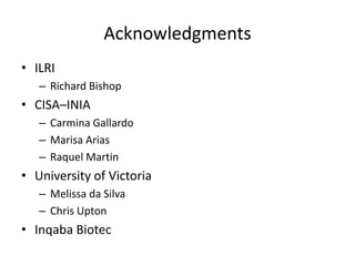 ASFV genome sequencing