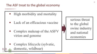 African swine fever epidemiology and control in smallholder pig systems: The value of One Health