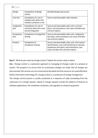 Software Testing and Quality Assurance Assignment 3 | PDF