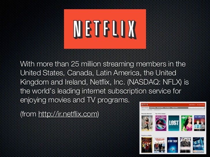 netflix slides