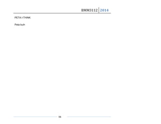 BMM3112 2014
16
PETA I-THINK
Peta buih
 