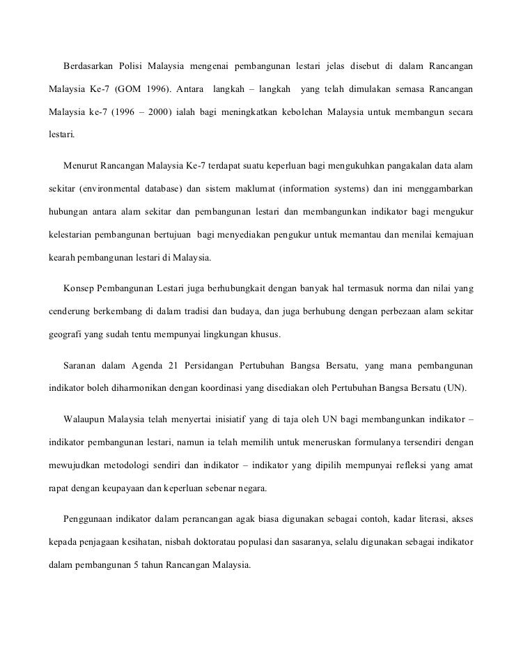 Cadangan Untuk Mewujudkan Sistem Pengangkutan Lestari Pbs