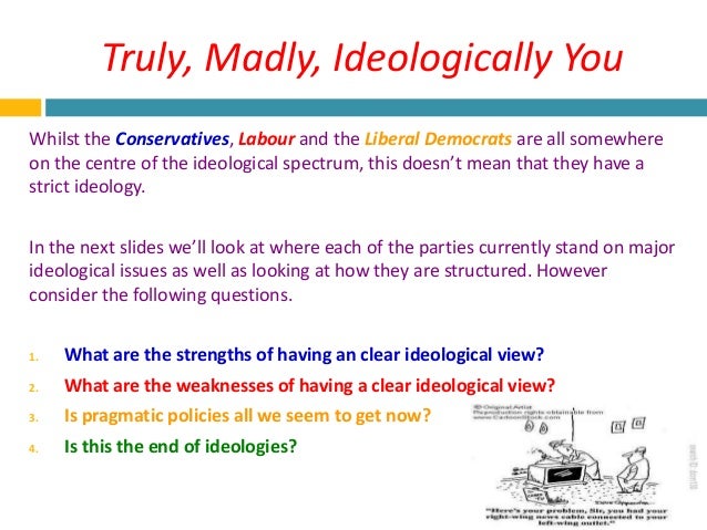 Political ideology essay