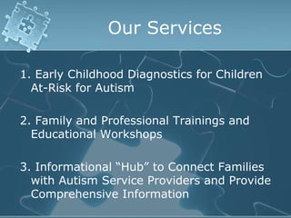 Autism Community Network Services | PPT