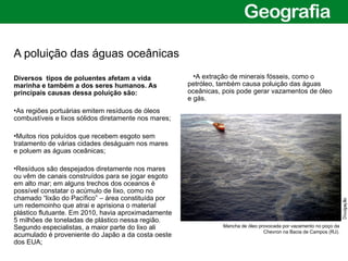 As águas oceânicas e os mares sdddeeffff | PPT