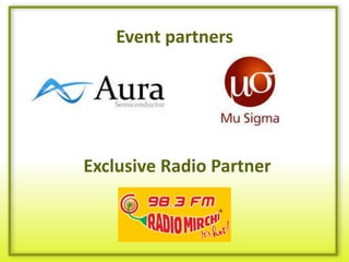 Event partners




Exclusive Radio Partner
 