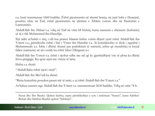 AshabëT E Muhamedit A.S.