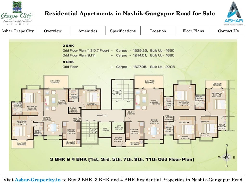 Residential Apartments in Nashik Gangapur Road for Sale AsharGrapecity.in