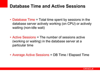 Database Session Status Ash architecture and advanced usage rmoug2014 | PDF