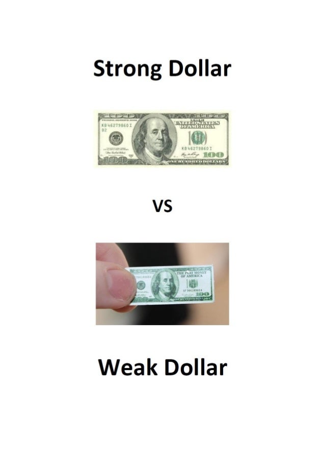 Strong Dollar vs Weak Dollar