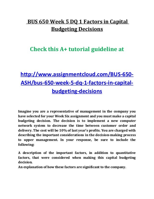 Bus650 week 1 essay 02 picture