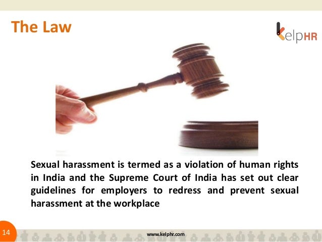 Sexual harassment case studies for training