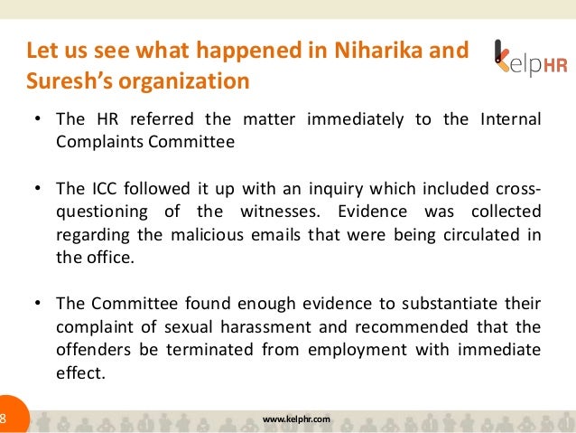 Examples of harassment cases image