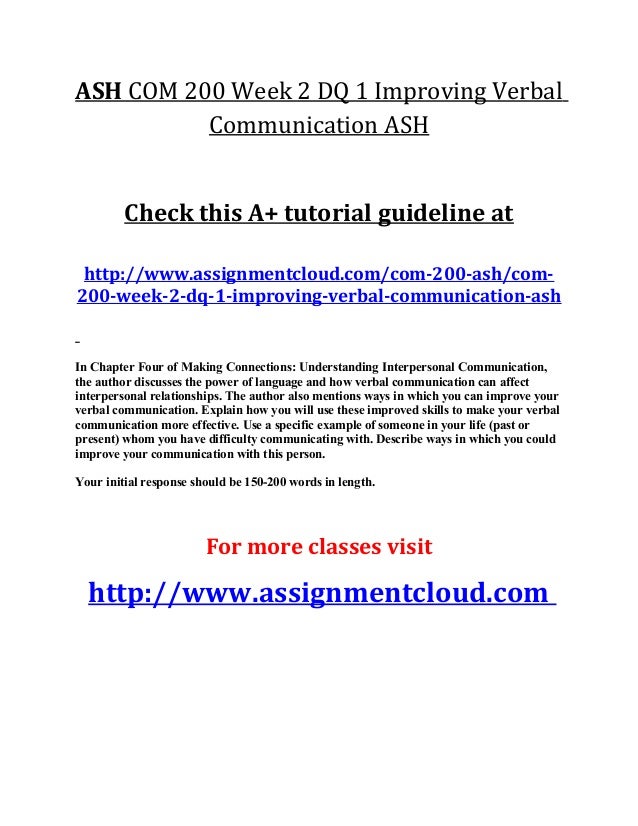 What is verbal communication picture