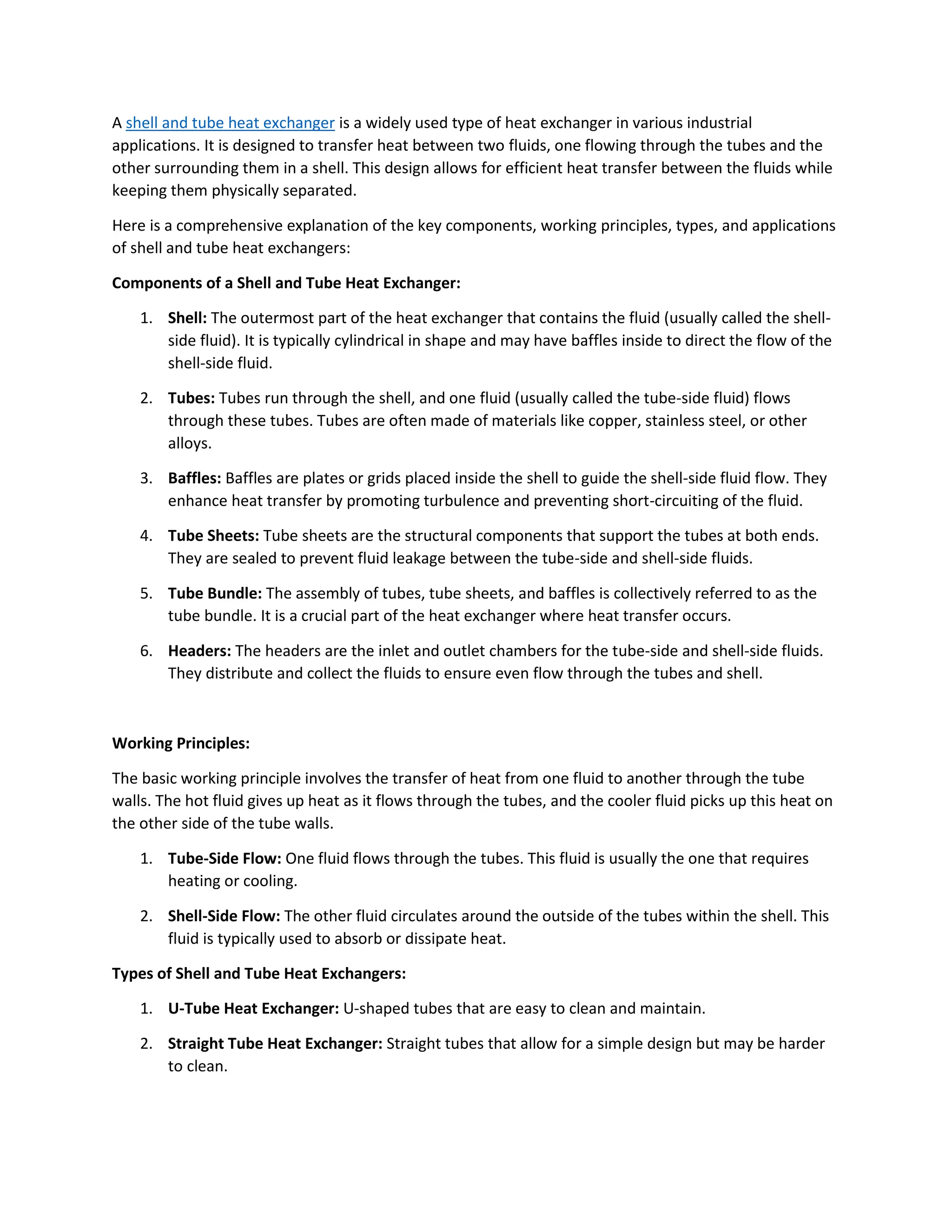 Shell And Tube Pdf shell and tube heat exchanger | PDF