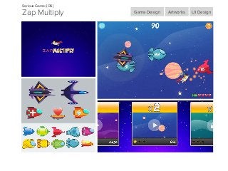 Zap Multiply
Serious Game (iOS)
Game Design Artworks UI Design
 