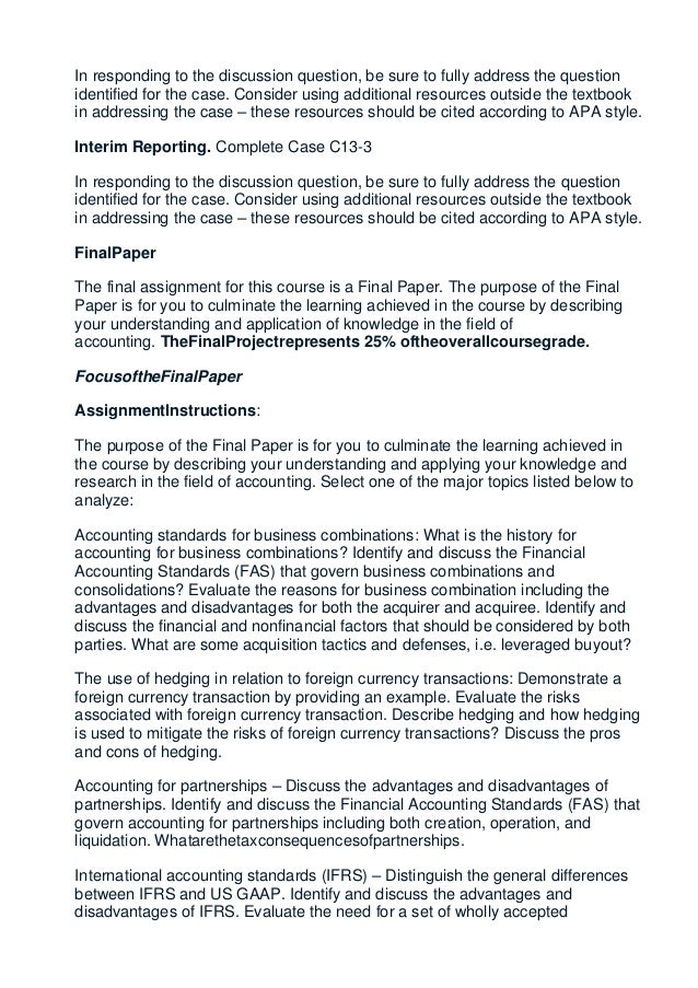 Ashford acc 407 advanced accounting entire class essay 02 image