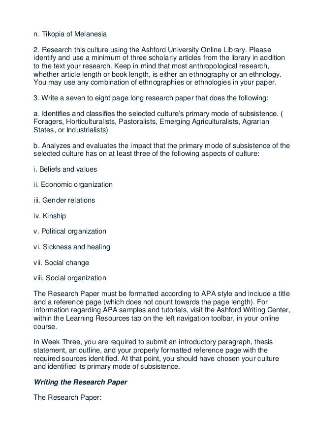 Research paper topics example