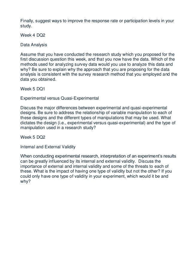 Ashford Psy 326 Entire Course Research Methods