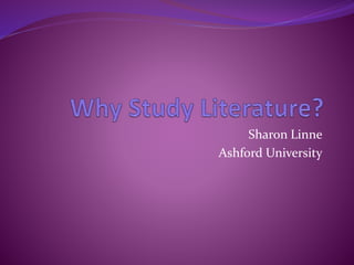 Sharon Linne
Ashford University
 