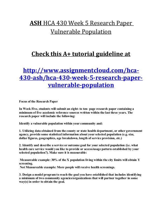 Population research paper image