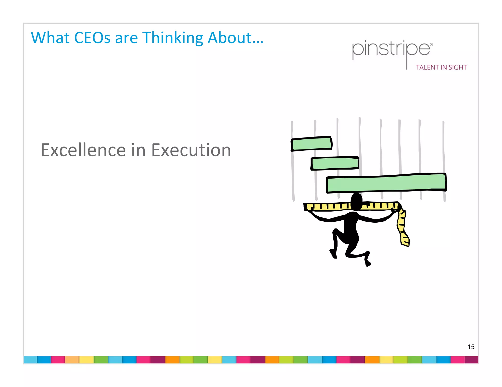 What CEOs are Thinking About…




 Excellence in Execution




                                15
 