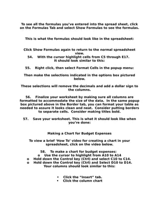 Ash info 103 week 3 assignment using microsoft excel | PDF