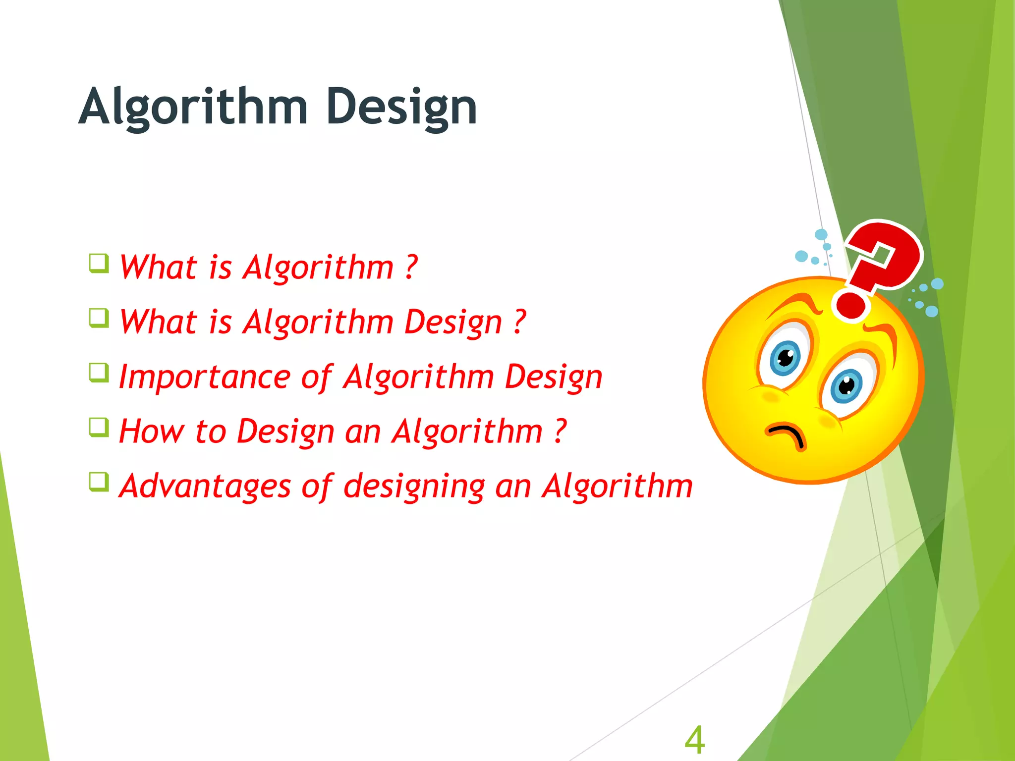 Algorithm Design | PPT