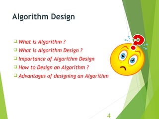 Algorithm Design | PPT | Free Download
