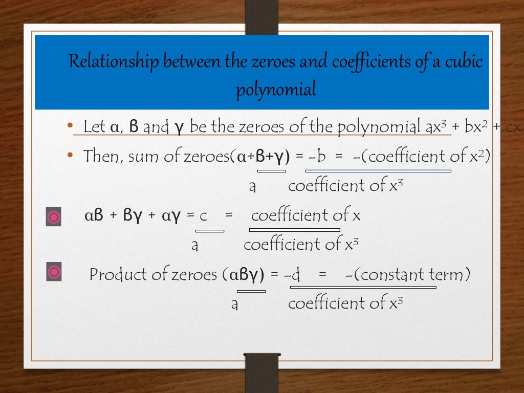 polynomials ppt presentation class 10