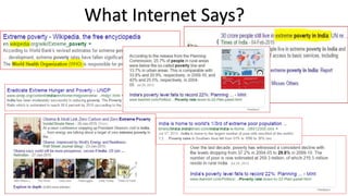 What Internet Says?
 
