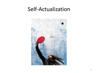 Self-Actualization
25
 