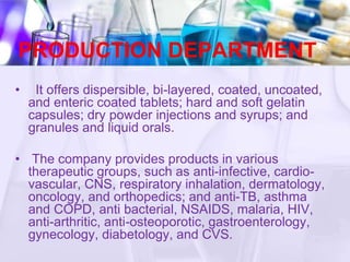 Pharmaceutical training ppt (Macloed's) | PPTX