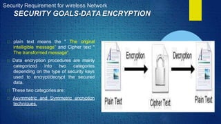 wireless communication security PPT, presentation | PPTX