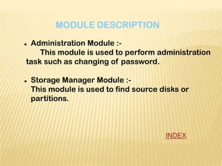 Centralized Server Manager | PPTX